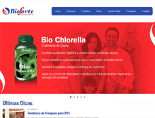 Tablet Screenshot of bioforters.com.br